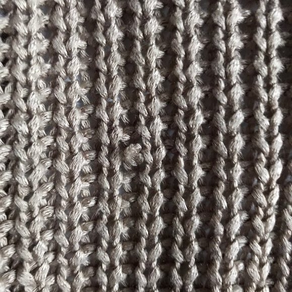 LE TEMPS DES CERISES Cable Knit Brown Cardigan - Picture 5 of 6